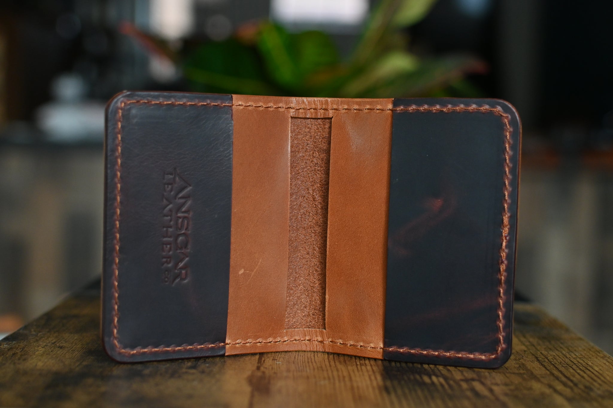 The Kit Carson - Tobacco and Brown – Ansgar Leather Co